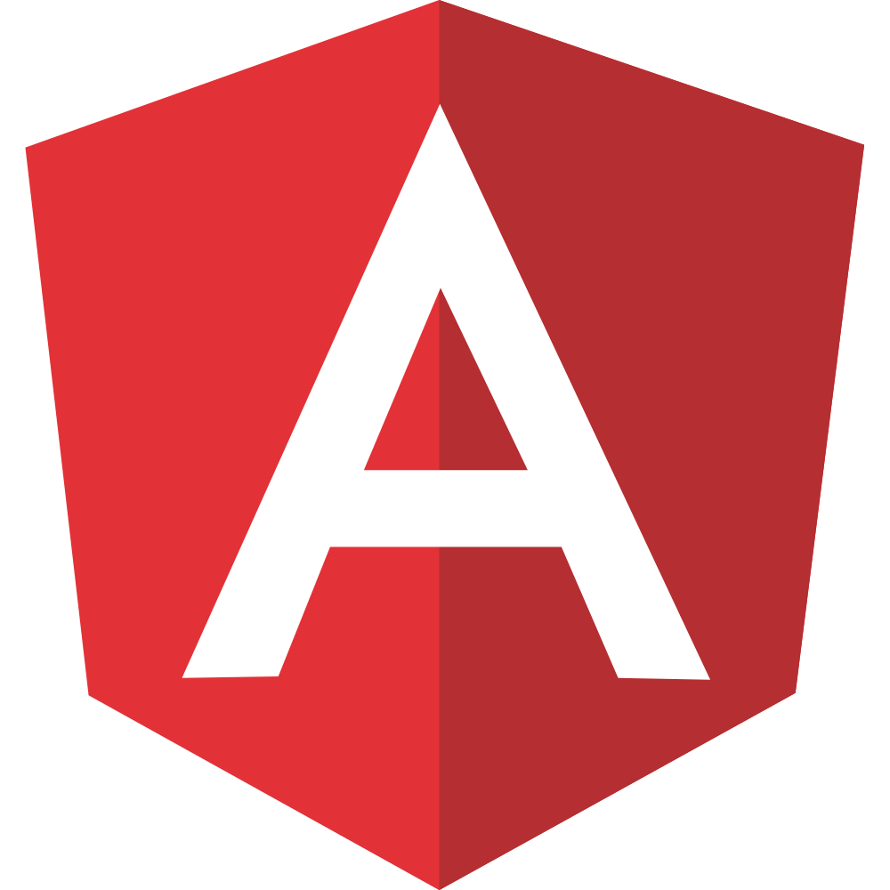 The icon for Angular