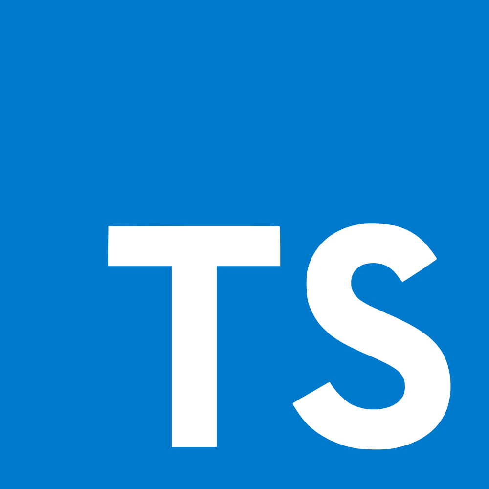 The icon for TypeScript